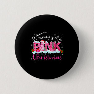 Dreaming Of A Nk Christmas Tree Cakes Santa Hat Xm 6 Cm Round Badge