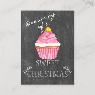 Dreaming of a Sweet Christmas! Enclosure Card