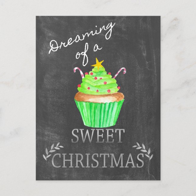 Dreaming of a Sweet Christmas! Postcard (Front)