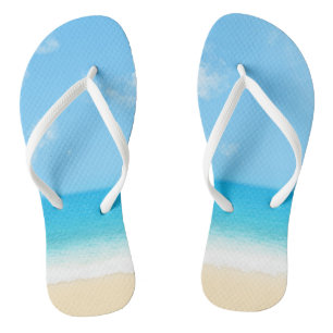 Dreaming of a Tropical Summer Vacation Flip Flops