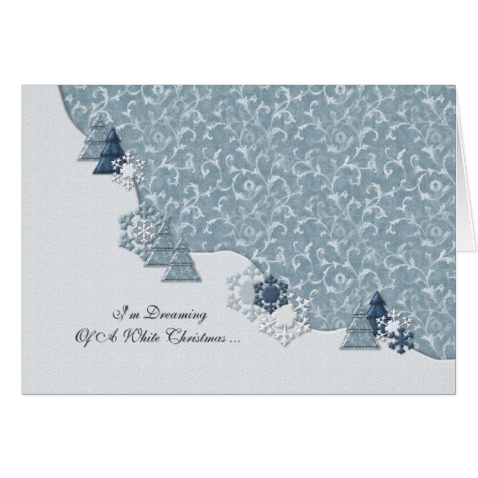 Dreaming of a White Christmas Card