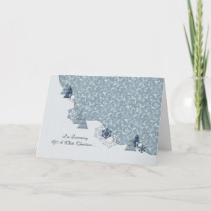 Dreaming of a White Christmas Holiday Card