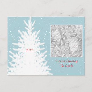 Dreaming of a white Christmas Holiday Postcard
