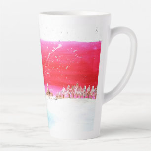 Dreaming of a White Christmas Latte Mug