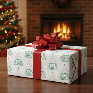 Dreaming Of A White Christmas Wrapping Paper
