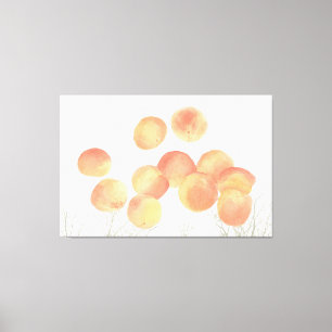 Dreaming of apricots in the winter Canvas print