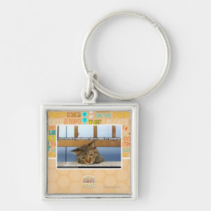 Dreaming of Cheesburgers Key Ring