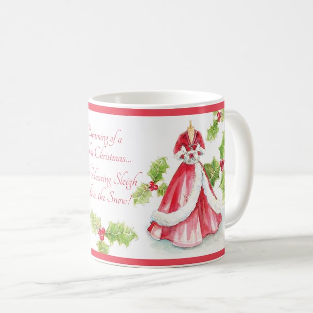 Dreaming of Christmas by Heather French Henry Coffee Mug (Front Right)