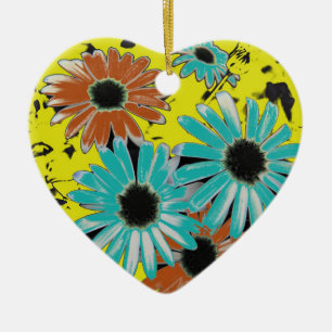 Dreaming of Daisies Ceramic Tree Decoration