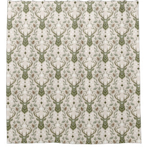 Dreaming of Deer Shower Curtain