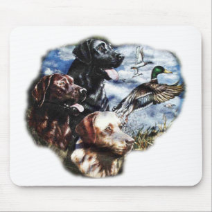 Dreaming of Duck Hunting Mouse Mat