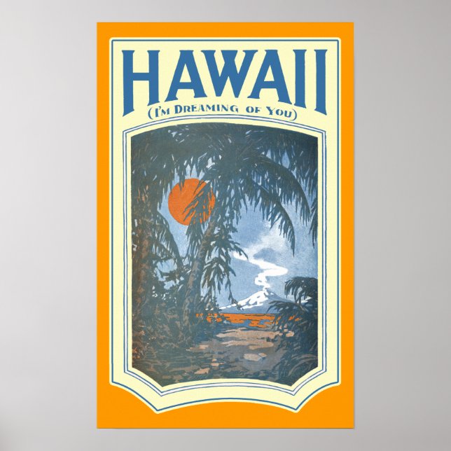 Dreaming of Hawaii Poster (Front)