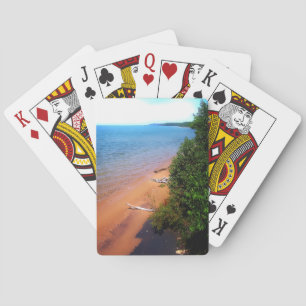 Dreaming of Lake Michigan Playing Cards