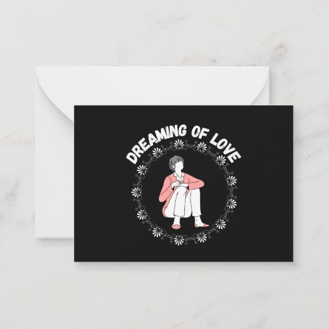 Dreaming of Love Card (Back)