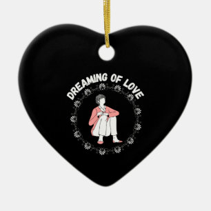Dreaming of Love Ceramic Tree Decoration