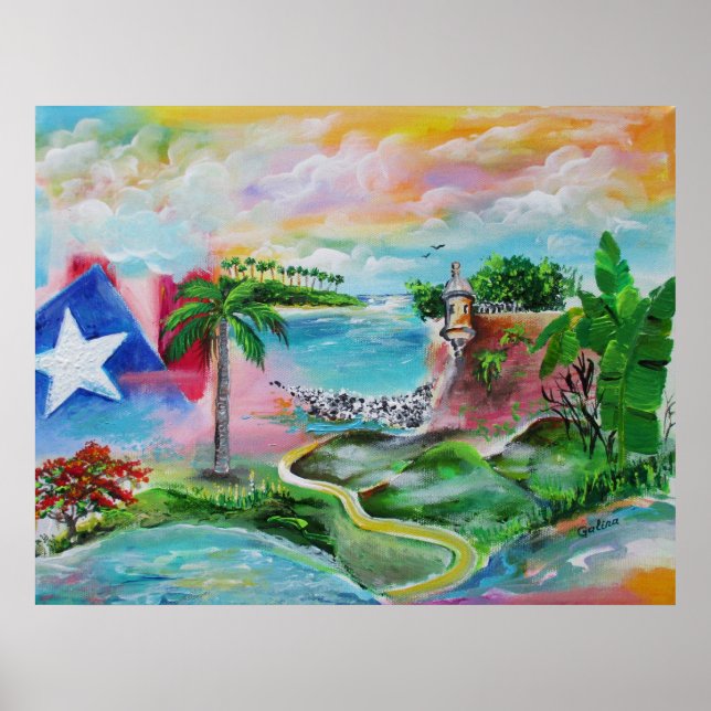 Dreaming of Puerto Rico 010823 Poster (Front)