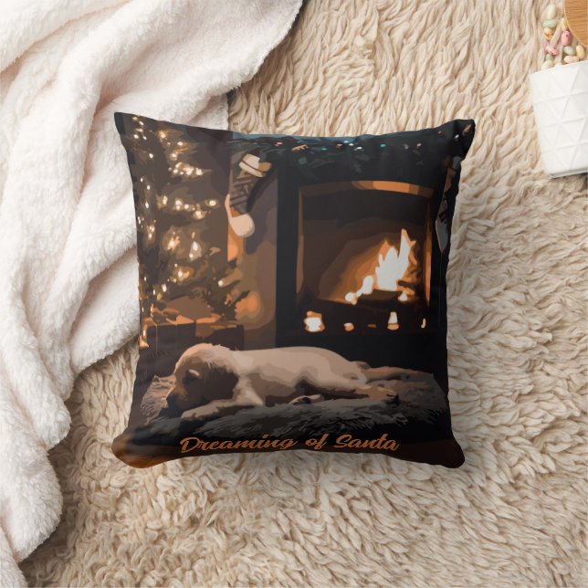 Dreaming of Santa Cushion (Blanket)