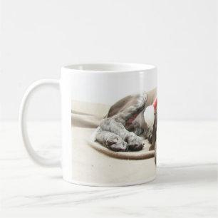 Dreaming of Santa - German Shorthair Puppy Coffee Mug