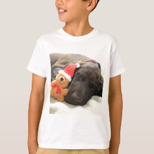 Dreaming of Santa - German Shorthair Puppy T-Shirt