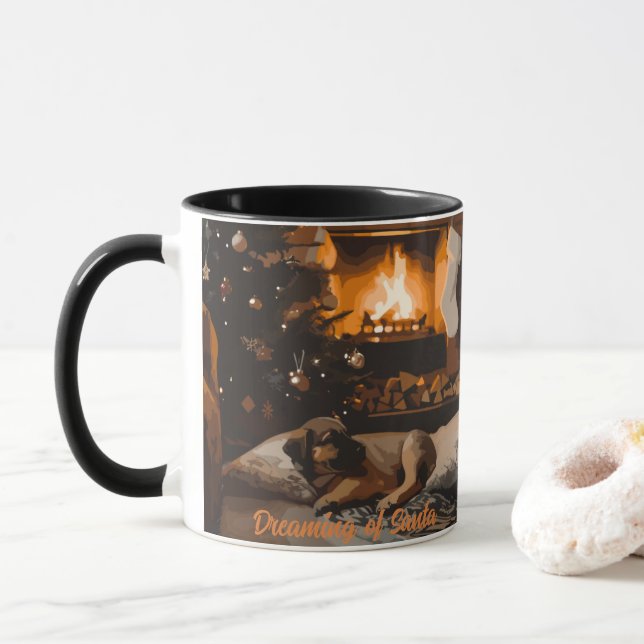 Dreaming of Santa Mug (With Donut)