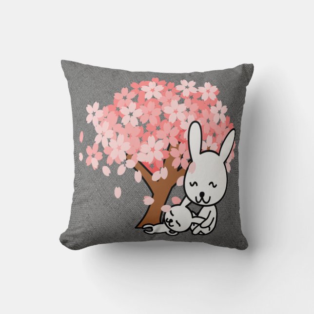 Dreaming Of Spring Throw Pillow (Front)