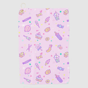 Dreaming of Summer Snacks Golf Towel