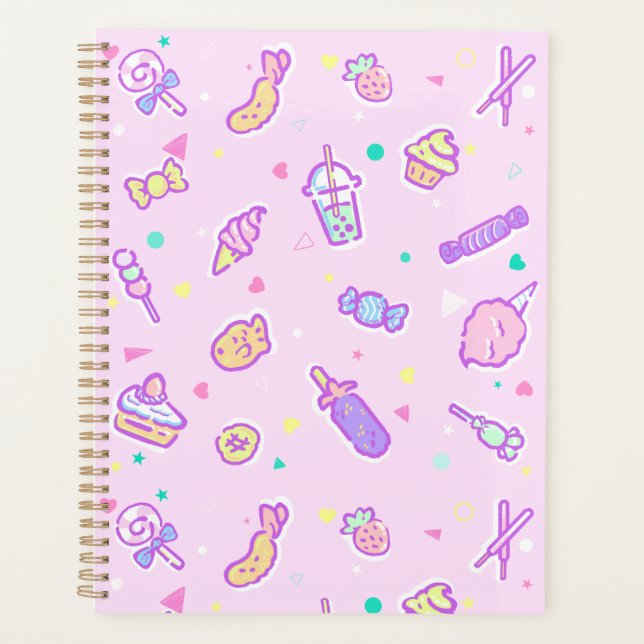 Dreaming of Summer Snacks Planner (Front)