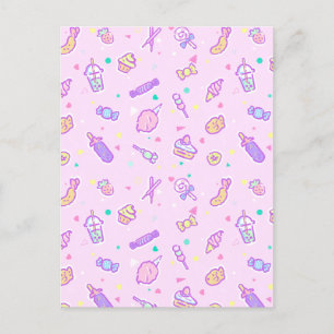 Dreaming of Summer Snacks Postcard