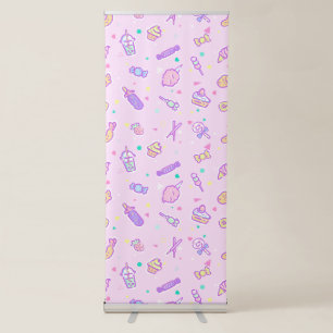 Dreaming of Summer Snacks Retractable Banner