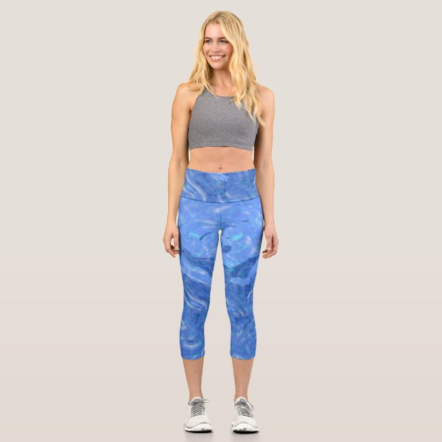 Dreaming of the Pool Capri Leggings (Front)