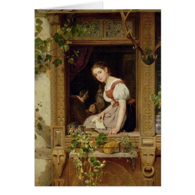 Dreaming on the windowsill (Front)