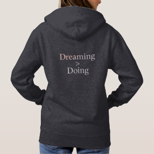 Dreaming Over Doing - Aesthetic Hoodie