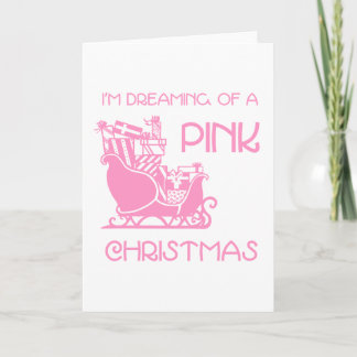Dreaming Pink - Greeting Card