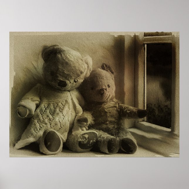Dreaming Teddy Bears Poster (Front)