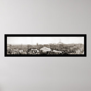 Dreamland Destruction Photo 1911 Poster