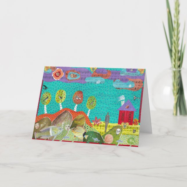 Dreamland Greeting Card (Front)