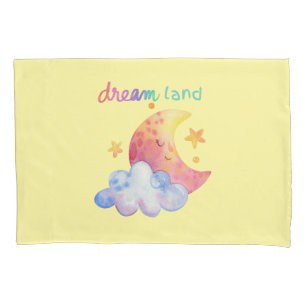Dreamland pillow case for bedroom or travel