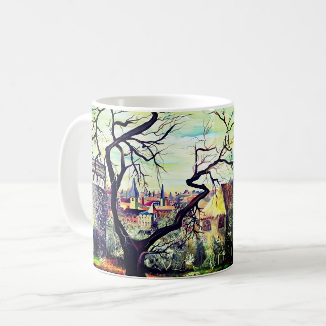 Dreamless Luxembourg Panorama Fairytale Coffee Mug (Front Left)