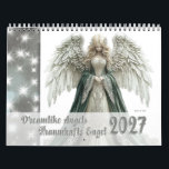Dreamlike Angels – Traumhafte Engel 2027 Calendar<br><div class="desc">This angels calendar / cherubs calendar / guardian angels calendar is designed to bring inspiration and joy all year round. Each month showcases beautiful angels in silver, gold, blue, green and white tones that radiate warmth and positivity. On the left side, white stars shine on a light grey ground and...</div>