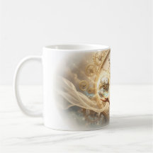 Dreamlike Clockwork Princess Portrait Mug