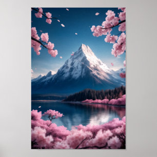 Dreamlike Serenity and Springtime Fantasy Poster