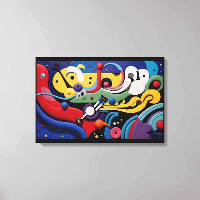 Dreams Afloat Canvas Print (Front)