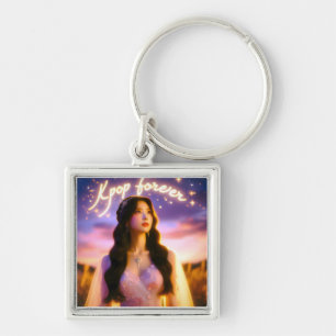 Dreams and Stars: Celebrating K-Pop Forever Key Ring