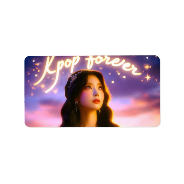Dreams and Stars: Celebrating K-Pop Forever Label (Front)
