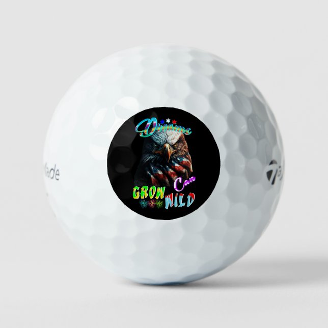 Dreams Can Grow Wild Golf Balls (Front)