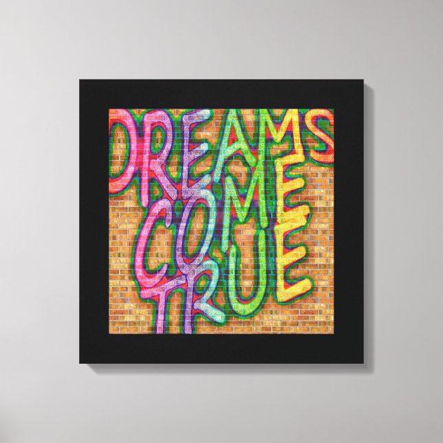 Dreams Come True Canvas Print (Front)