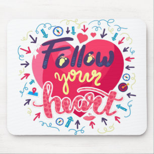 Dreams come true, Inspirational quotes Mouse Mat