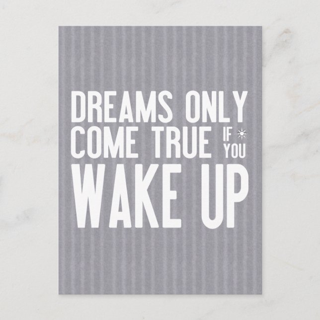 Dreams Come True Postcard (Front)