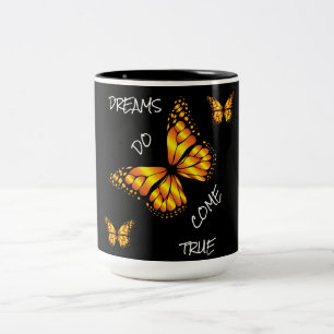 DREAMS DO COME TRUE Two-Tone COFFEE MUG