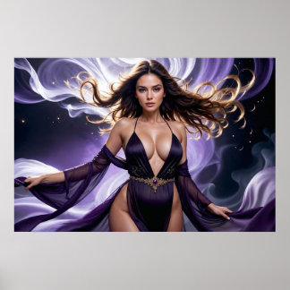 Dreams from the Alluring Woman of Purple Waters 4 Poster